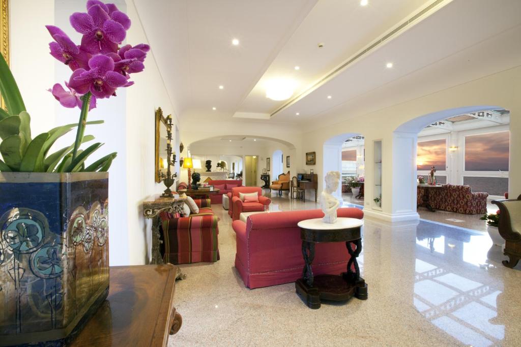 Posezení v ubytování Hotel Corallo Sorrento
