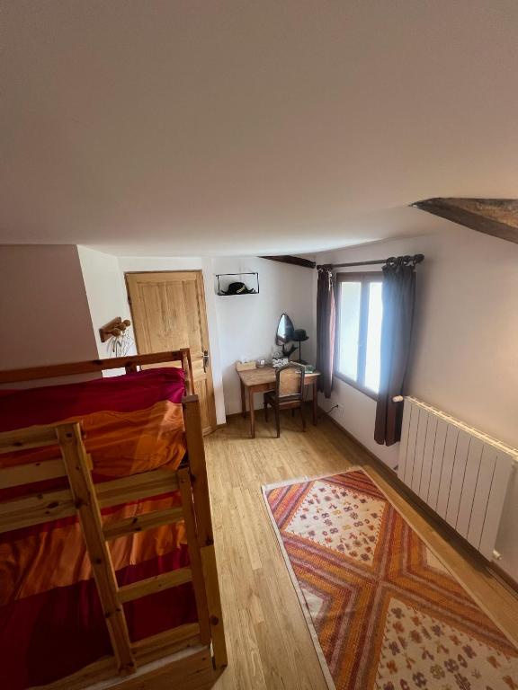 Postel nebo postele na pokoji v ubytování Les Garennes