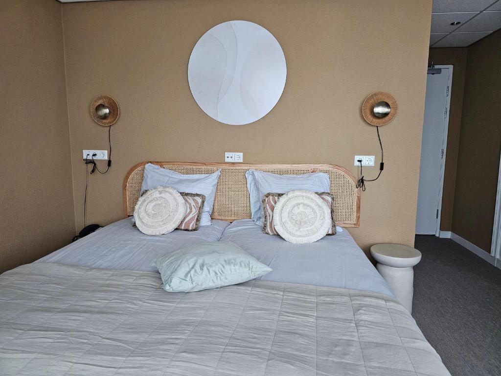 Postel nebo postele na pokoji v ubytování Hotel Restaurant Solskin