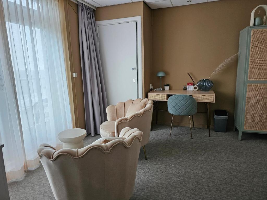 Posezení v ubytování Hotel Restaurant Solskin