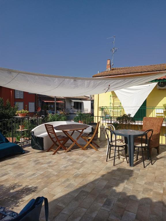 Patio nebo venkovní prostory v ubytování La Barabbata