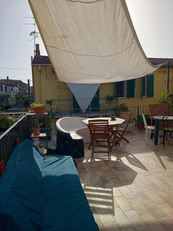 Patio nebo venkovní prostory v ubytování La Barabbata