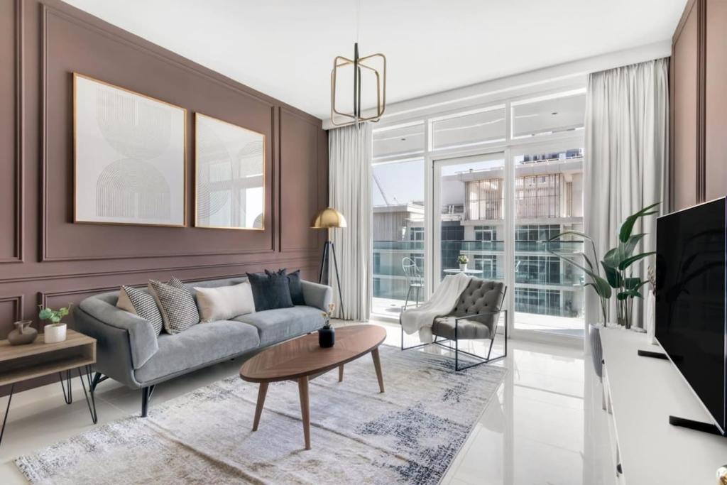 Silkhaus private beach unique 1BDR in Emaar Beachfront