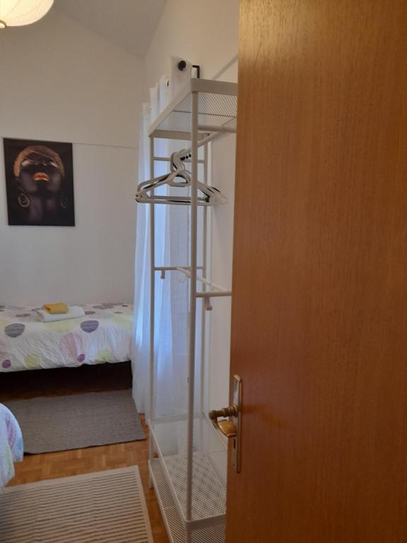 Postel nebo postele na pokoji v ubytování Cèc & Evita