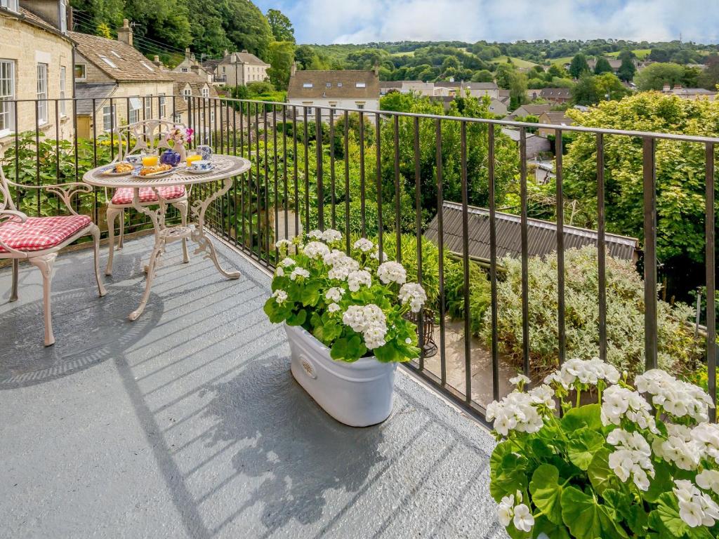 Balcon ou terrasse dans l'établissement 3 Bed in Nailsworth 78968