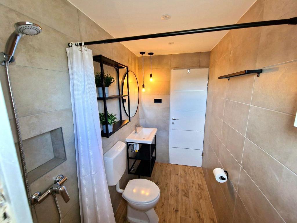 Kúpeľňa v ubytovaní Apartment Tome-3 by Interhome
