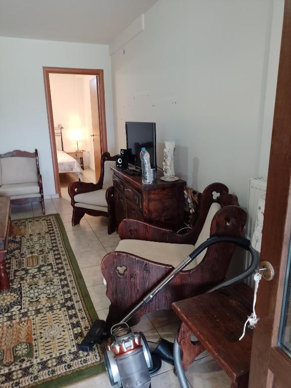 Posezení v ubytování Rooms Kakudia