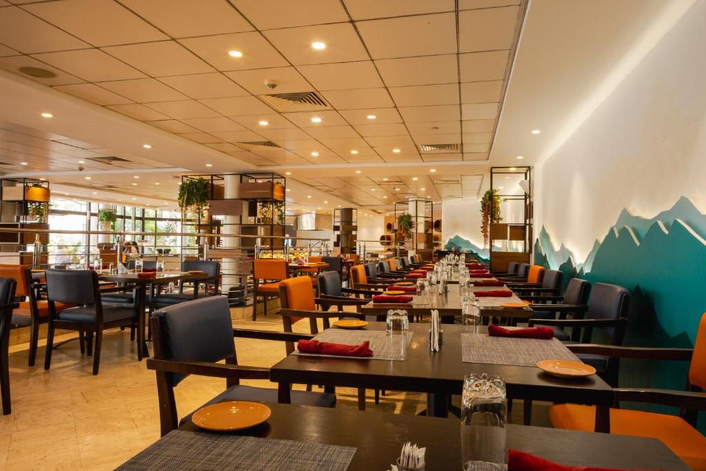 Restaurace v ubytování Eko Hotel Gardens
