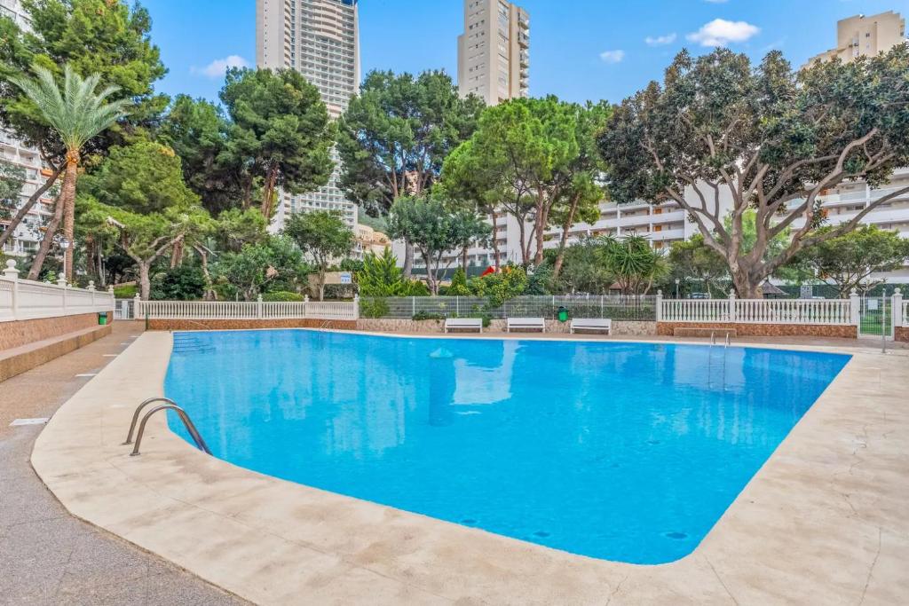 Bazén v ubytování Alco apartamentos: Playmon Park nebo v jeho okolí