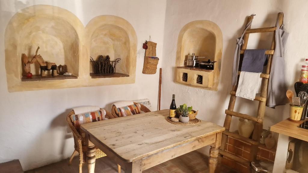 Kuchyň nebo kuchyňský kout v ubytování Casa Mula