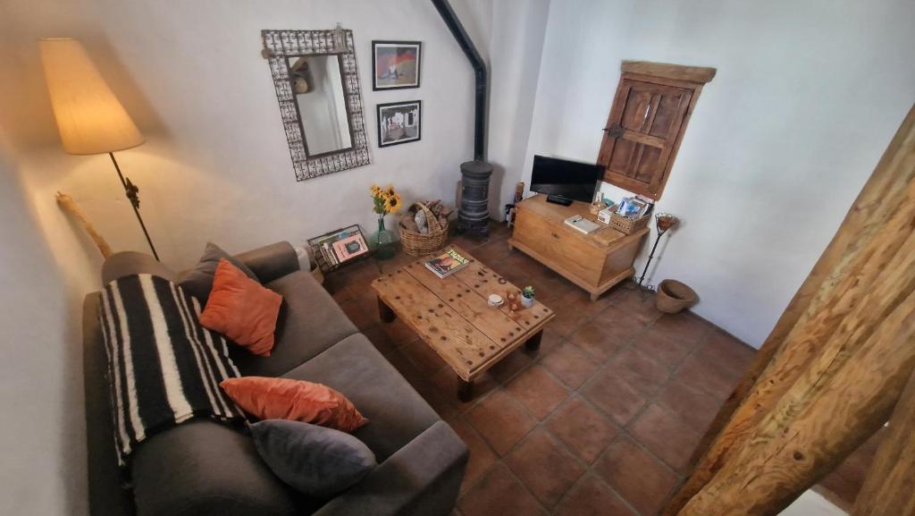 TV a/nebo společenská místnost v ubytování Casa Mula