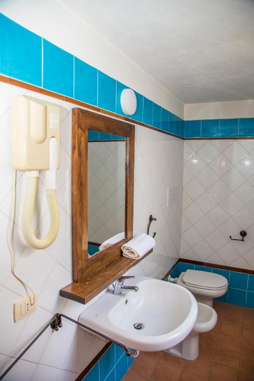 Koupelna v ubytování La Borgata Rooms