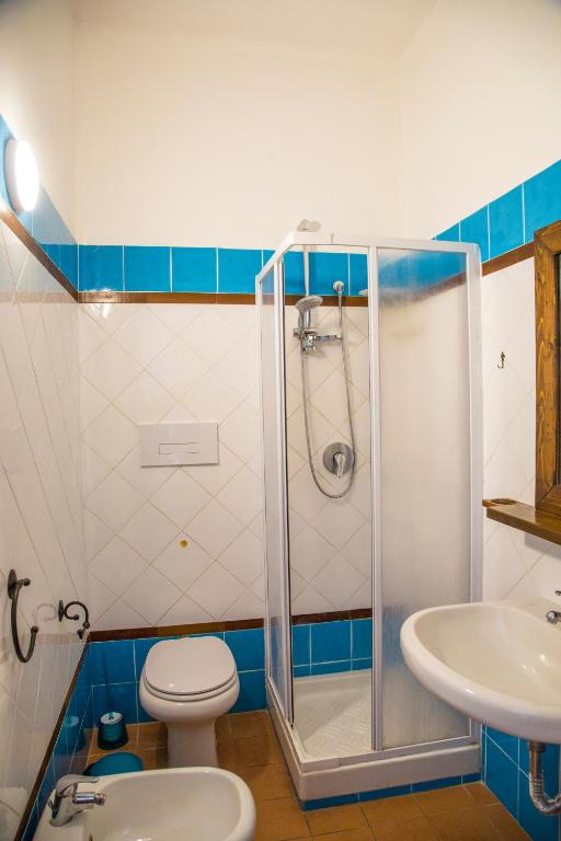 Koupelna v ubytování La Borgata Rooms