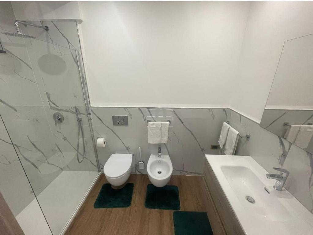 Koupelna v ubytování GD Luxury Suite