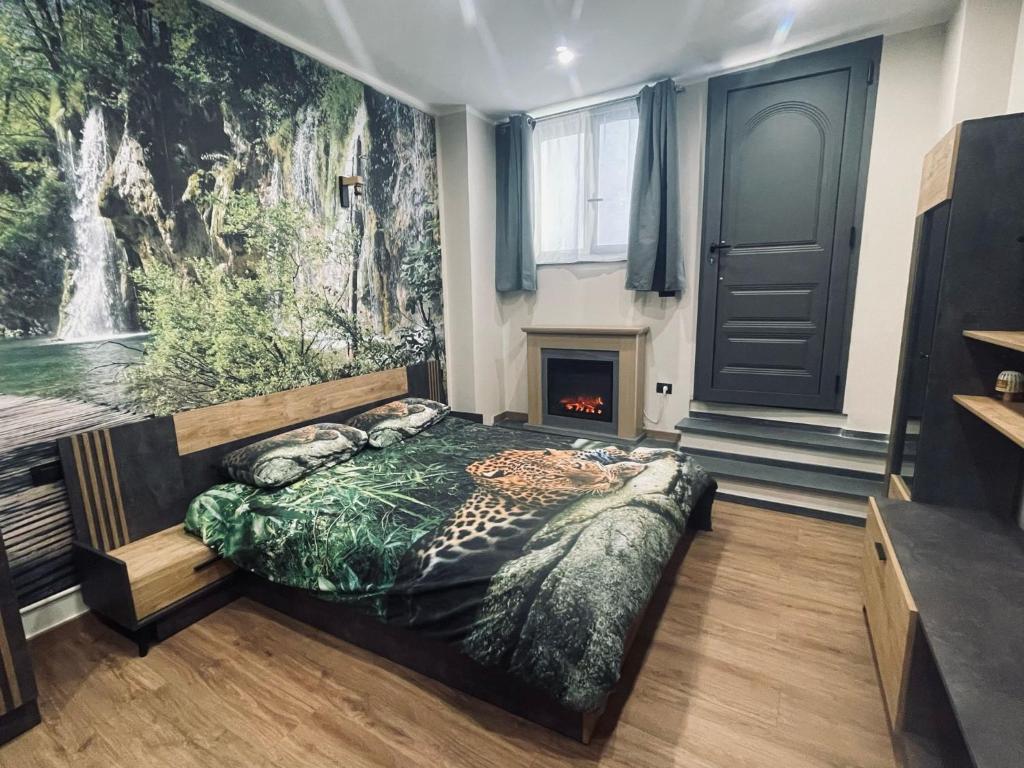 Postel nebo postele na pokoji v ubytování GD Luxury Suite
