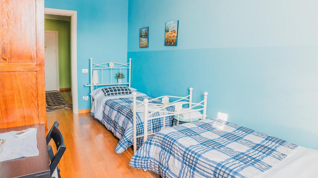 Posteľ alebo postele v izbe v ubytovaní Bed and Breakfast Torre Polidori