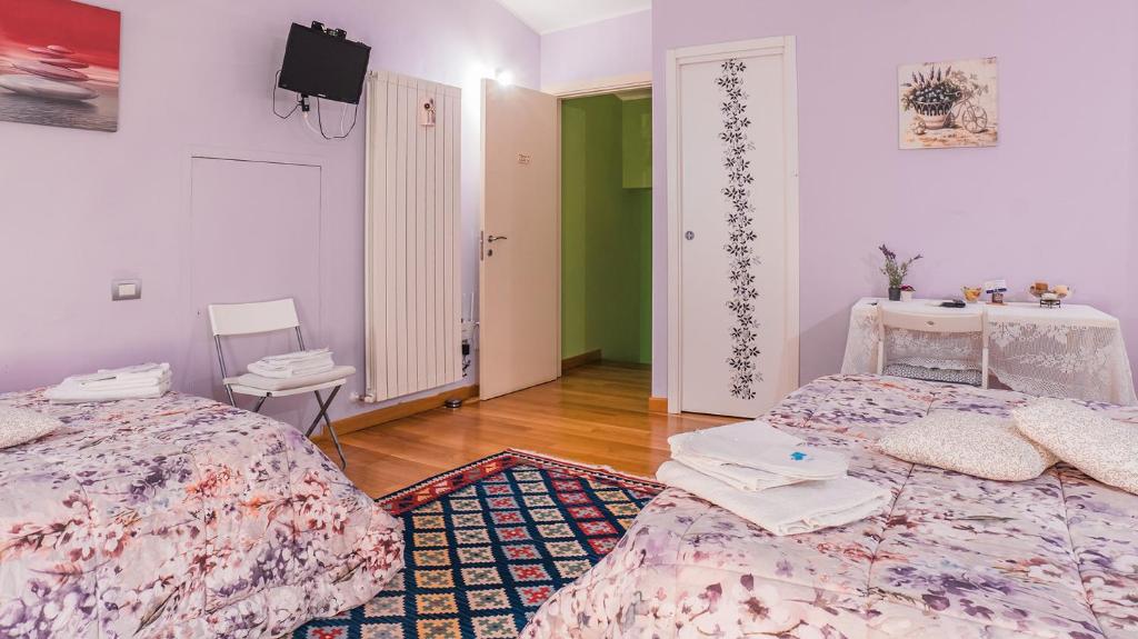 Posteľ alebo postele v izbe v ubytovaní Bed and Breakfast Torre Polidori