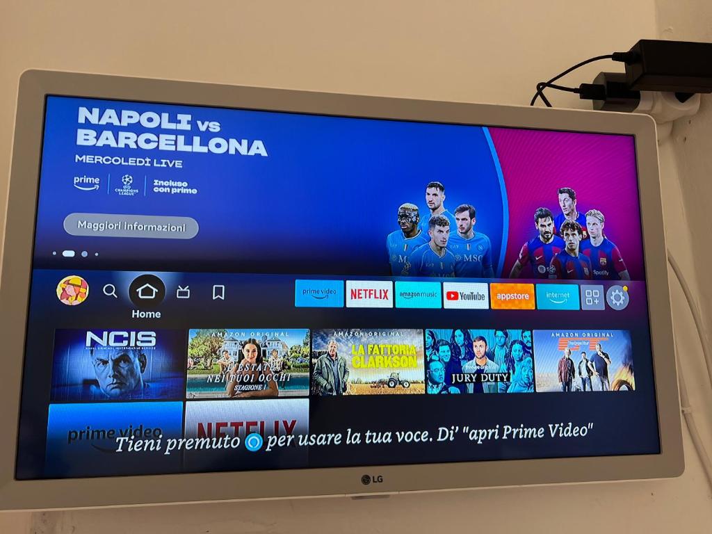 TV a/nebo společenská místnost v ubytování Domus Isidis room