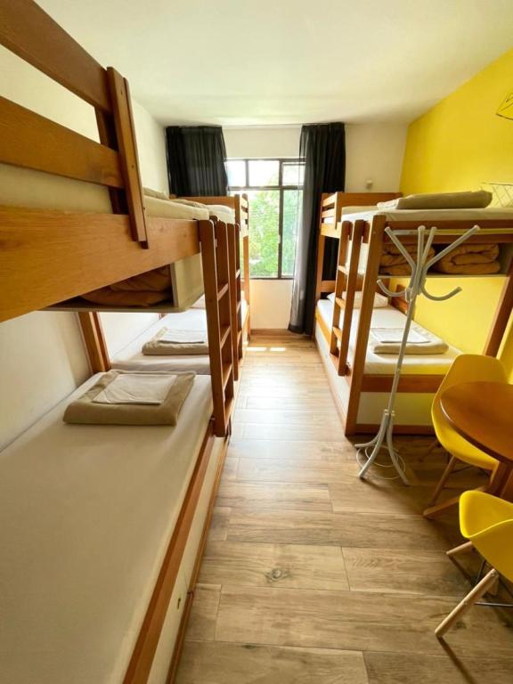 Postel nebo postele na pokoji v ubytování Jardim Botânico House