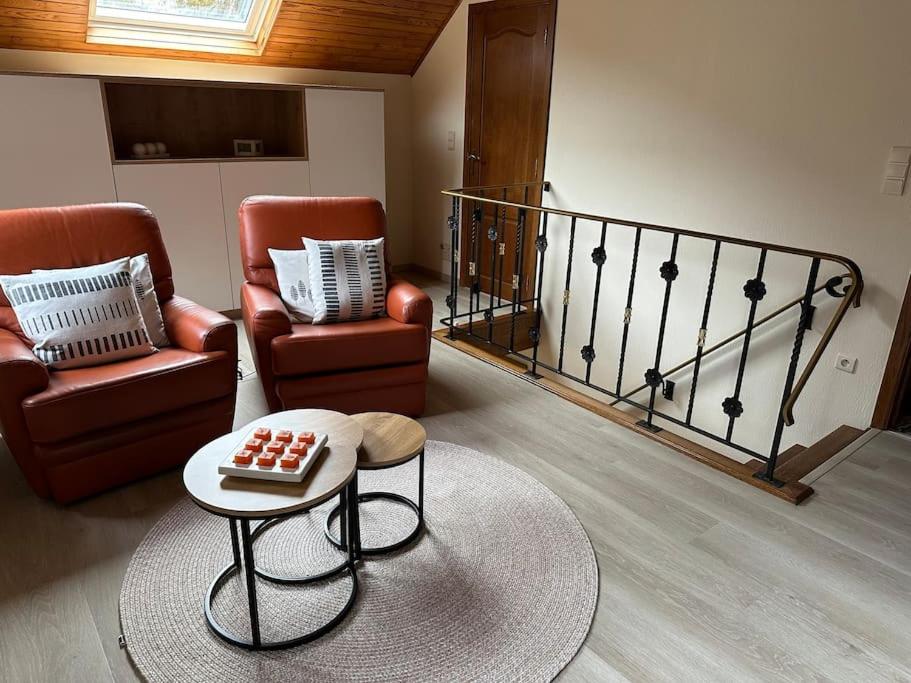 Posezení v ubytování Maison au cœur d'Houffalize