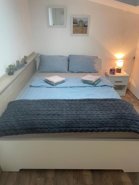 Postel nebo postele na pokoji v ubytování Apartman Una
