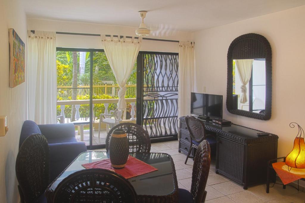Posezení v ubytování Cita del Sol City Apartments