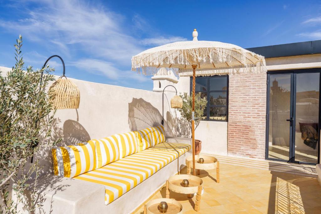 Patio nebo venkovní prostory v ubytování Riad XO