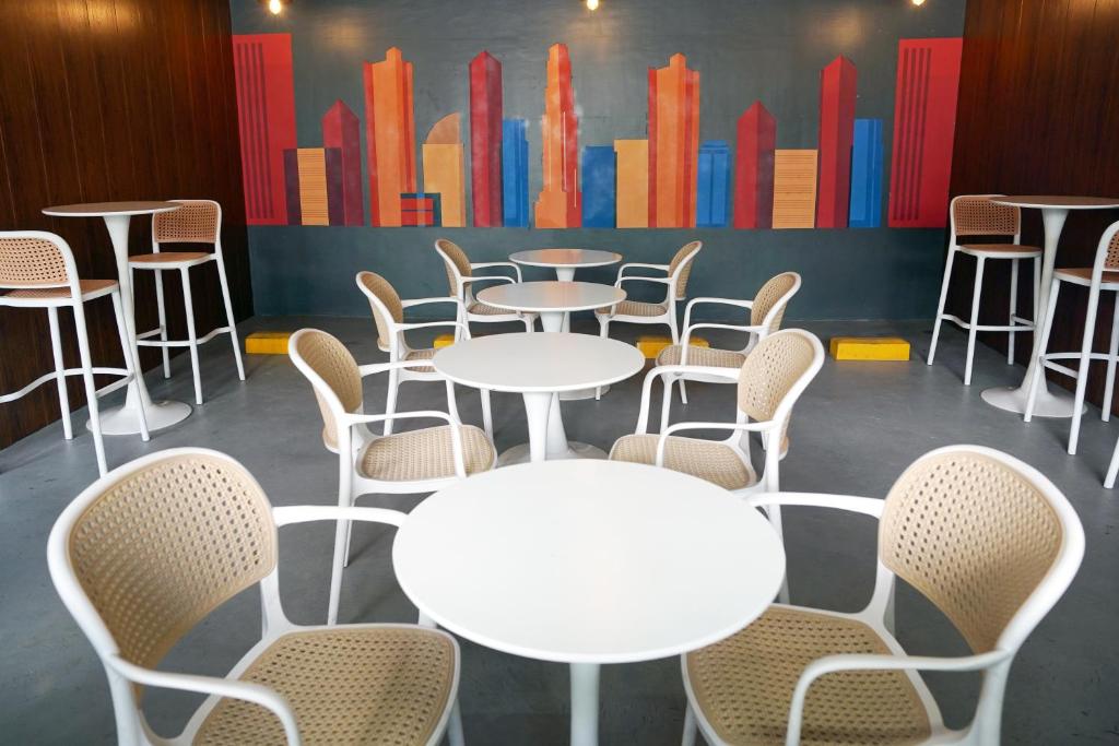 Restaurace v ubytování mySTAY Hotel BGC North