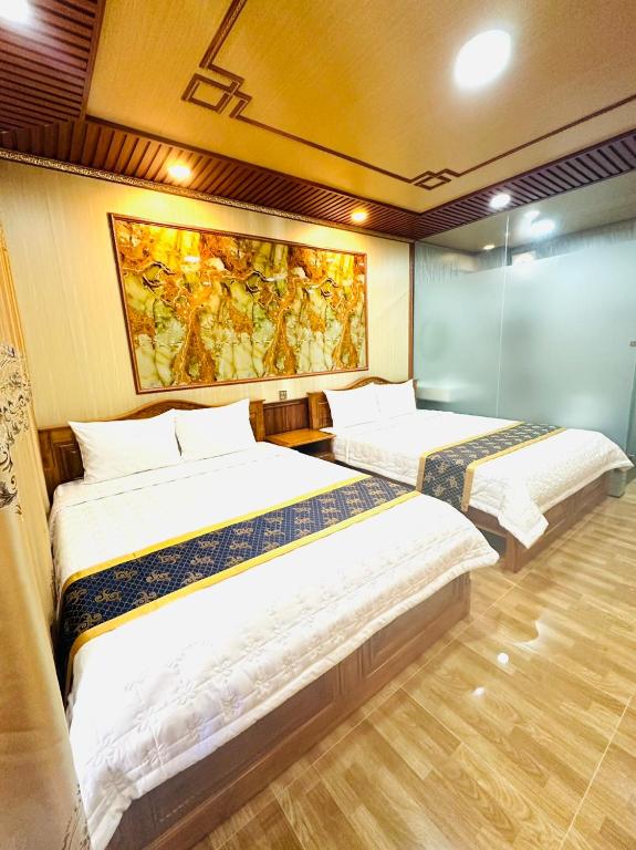 Dream House Homestay Hotel - Tweepersoonskamer Met Uitzicht Op Het Park