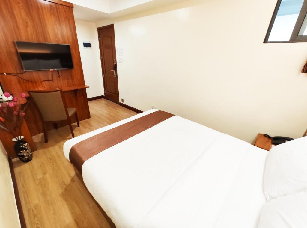 TV a/nebo společenská místnost v ubytování 456 Hotel