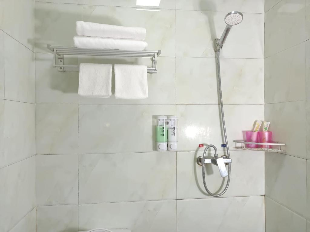 Koupelna v ubytování Qufu Garden Hotel