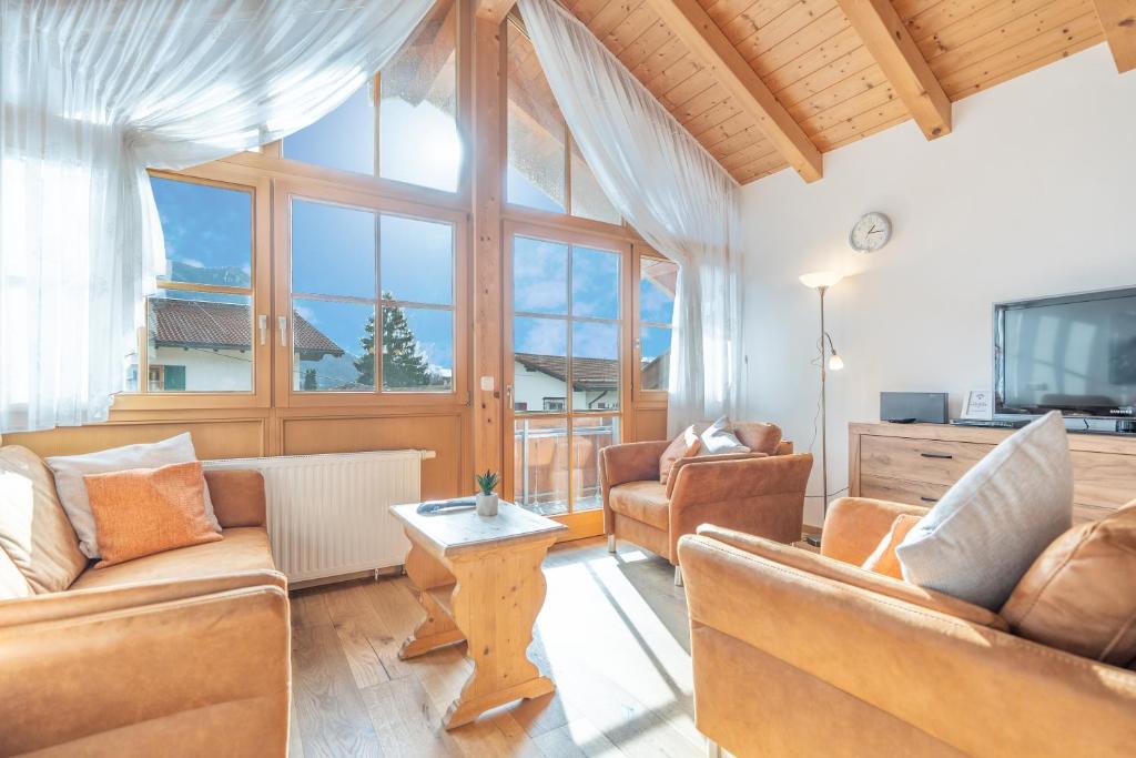 Posezení v ubytování Haus Göhl