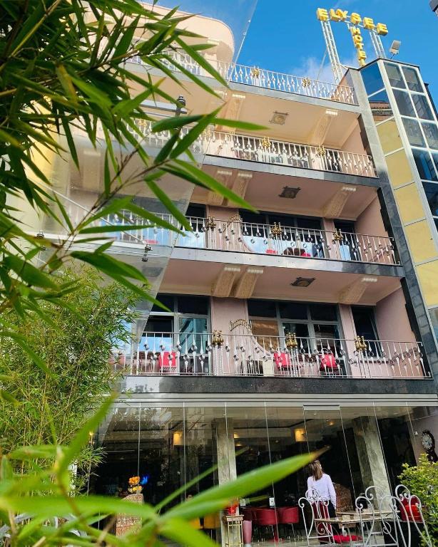 Balkón nebo terasa v ubytování Hotel Elysee