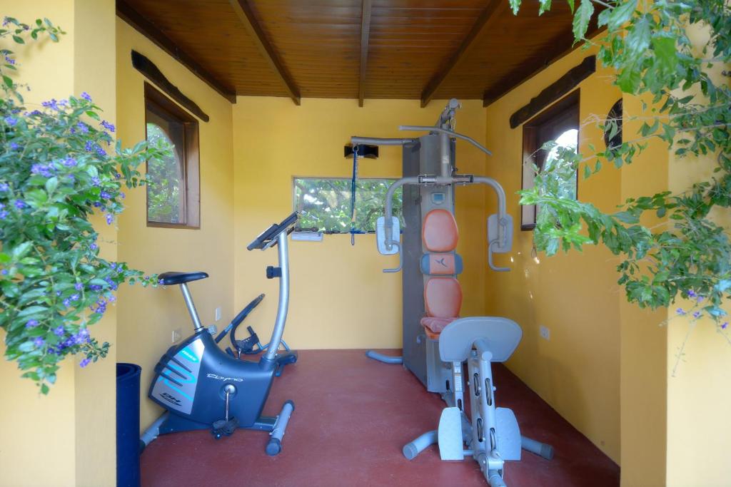 Centrum fitness w obiekcie Casa Rural El Borbullón