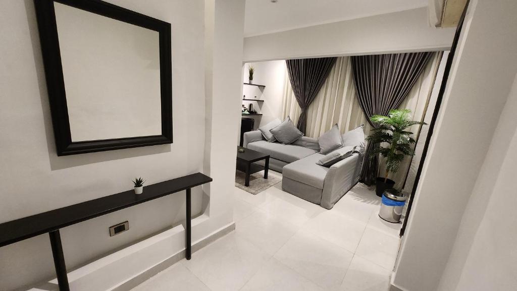Posezení v ubytování Helio Cairo Hotel
