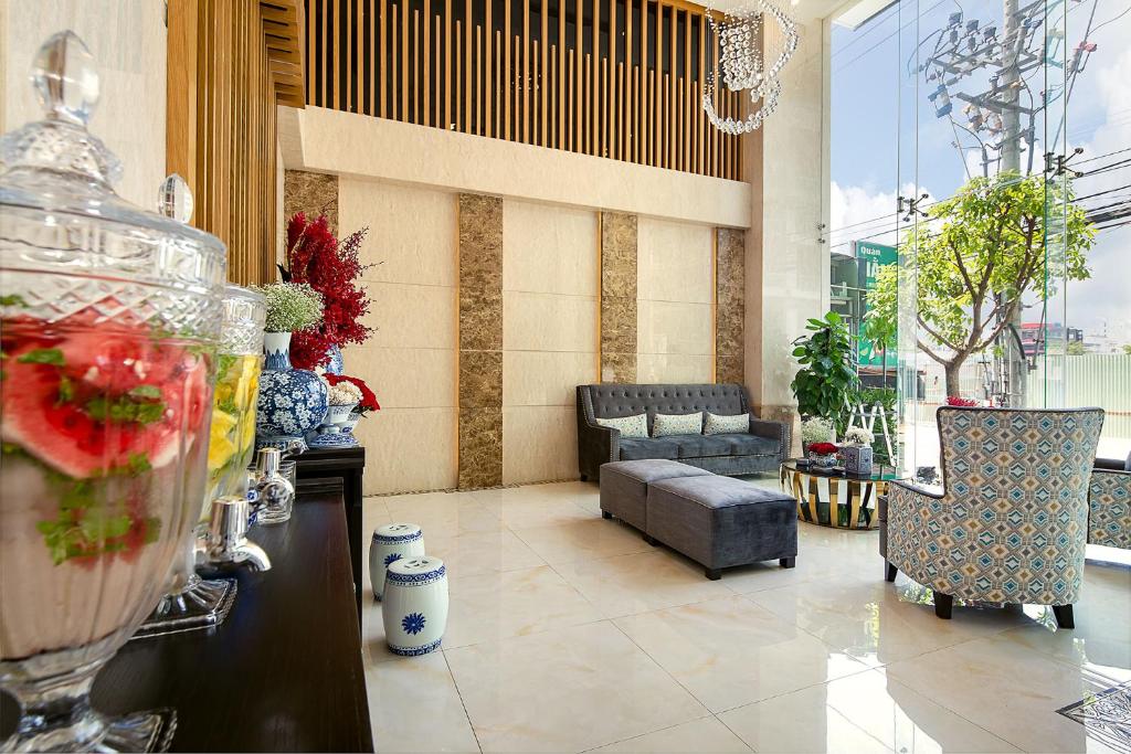 Posezení v ubytování TGT BEACH HOTEL