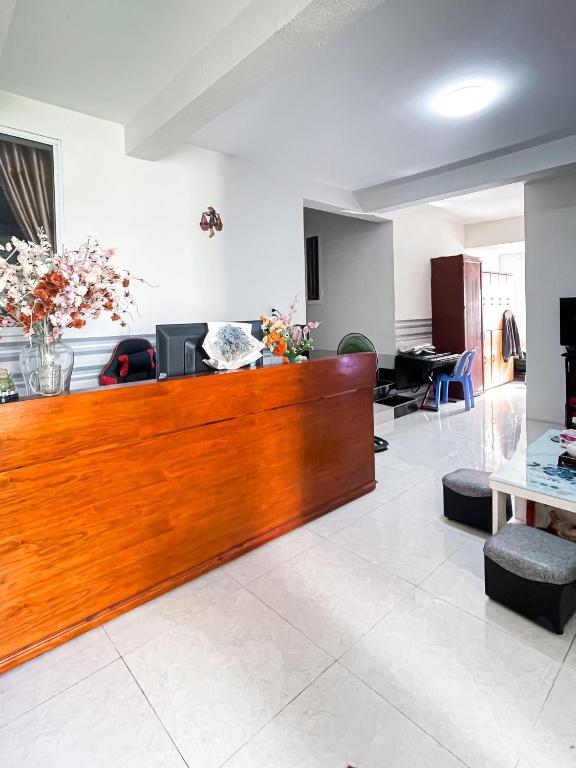 TV/trung tâm giải trí tại Kim Long Hotel