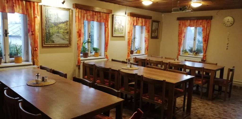 Restaurace v ubytování Chata v Záhoří