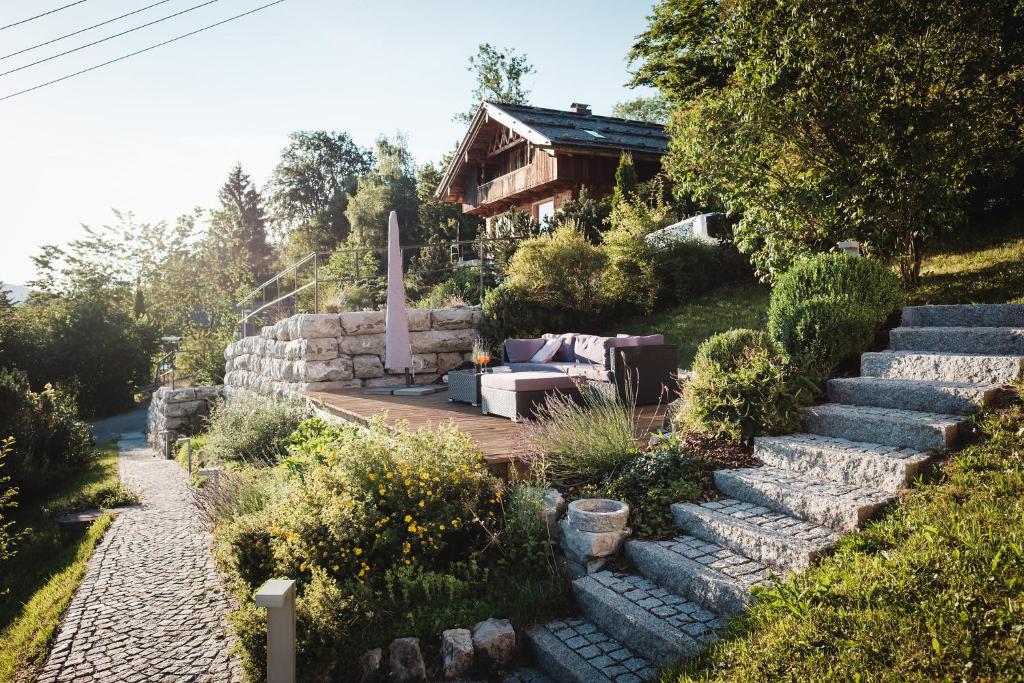 Zahrada ubytování Suite Franz Tegernsee