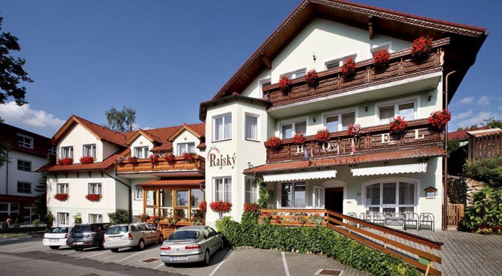 Budova, kde se bed and breakfast nachází