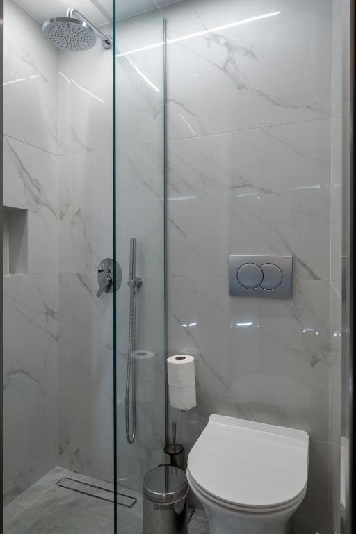 Ванная комната в Hotel Adonis Athens