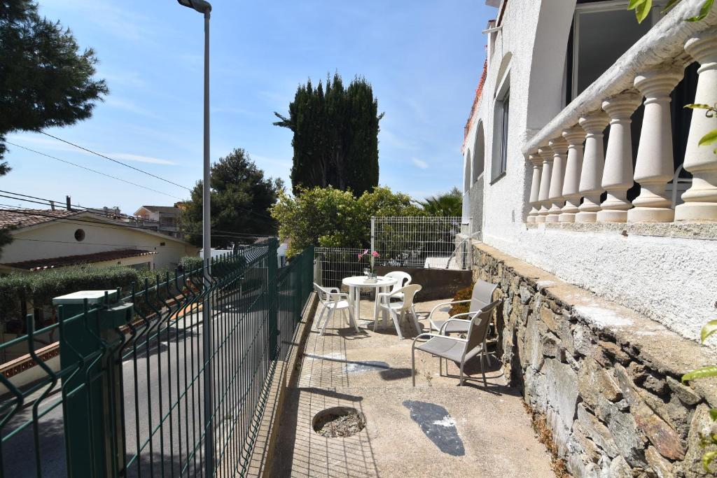 Balkón alebo terasa v ubytovaní RNET - Casa del Sol Roses Costa Brava