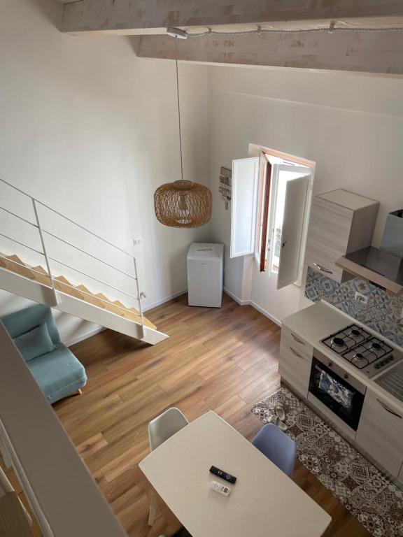Kuchyň nebo kuchyňský kout v ubytování Catalogna10 Loft Suite