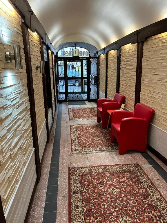 Posezení v ubytování City Hotel Post 12