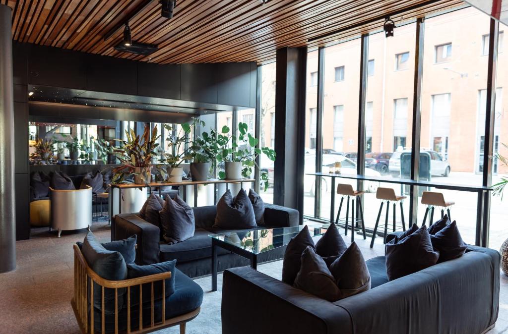 Posezení v ubytování Quality Hotel 11 & Eriksbergshallen