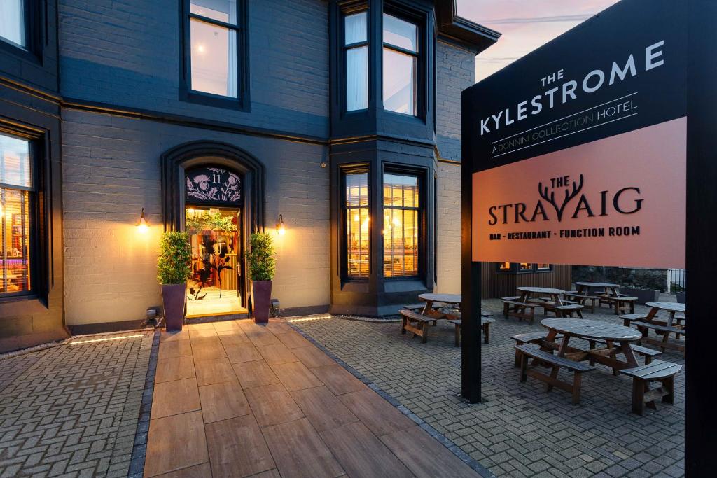 Certifikát, hodnocení, plakát nebo jiný dokument vystavený v ubytování The Kylestrome