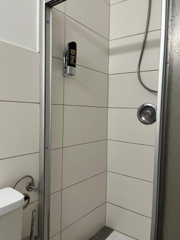 Koupelna v ubytování City Hotel Post 11