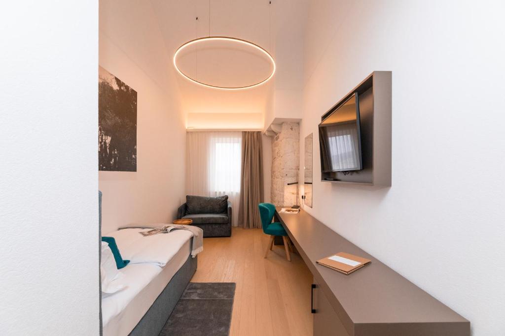 TV a/nebo společenská místnost v ubytování Hotel Sveta Ana