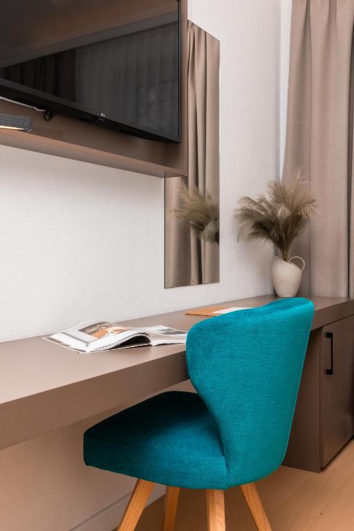 TV a/nebo společenská místnost v ubytování Hotel Sveta Ana