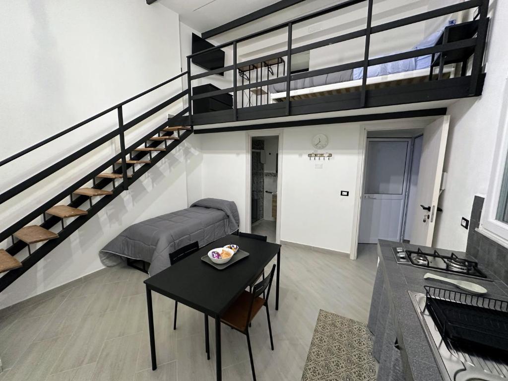 Kuchyň nebo kuchyňský kout v ubytování Palermo Hub